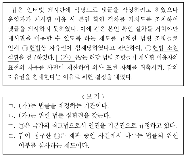 다음 자료에 대한 옳은 설명만을 <보기>에서 고른 것은?