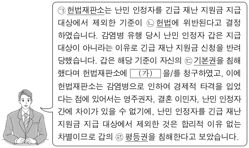 다음은 뉴스 장면의 일부이다. 이에 대한 설명으로 옳은 것은?