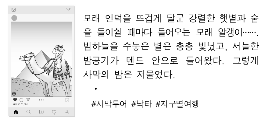 자료는 어느 지역 여행기의 일부이다. 이 기후 지역 주민들의 전통적인 생활 모습에 대한 설명으로 옳은 것은?