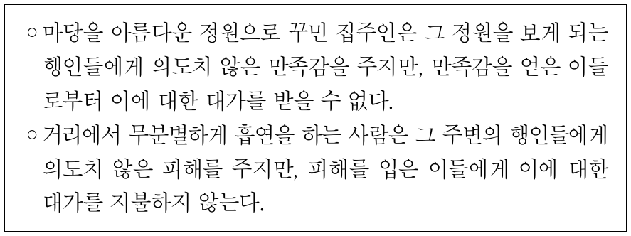 다음 자료에서 공통으로 추론할 수 있는 시장 실패의 요인으로 옳은 것은?